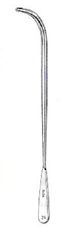 Miltex Uterine Sound Walther 28 Fr. Curved Tip - 29-18-28