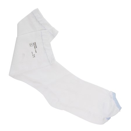 McKesson - Anti-embolism Stocking Knee High Large / Long White Inspection Toe - 84-13