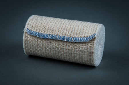 Avcor Health Care Products Honeycomb / X-Ten Elastic Bandage 4 Inch X 15 Yard Standard Compression Double Hook and Loop Closure Blue Sterile - S940