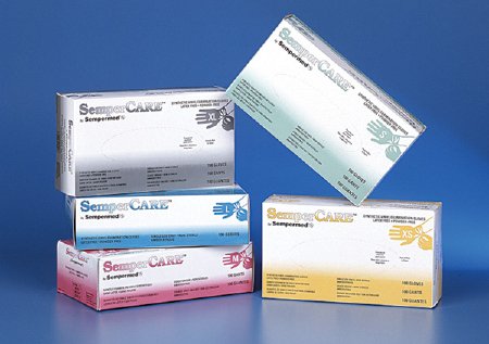 SemperCare Vinyl - Exam Glove X-Large NonSterile Vinyl Standard Cuff Length Smooth Ivory Not Chemo Approved - SCVNP105