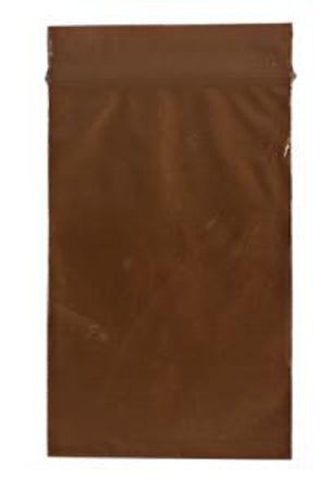 RD Plastics Company - Reclosable Bag 2 X 3 Inch Plastic Amber Zipper Closure - Q207