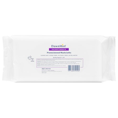 DawnMist - Personal Wipe Soft Pack Aloe / Lanolin Fresh Scent 64 Count - AW4746