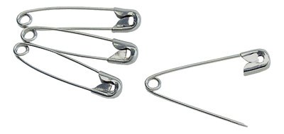 Graham-Field - Safety Pin Number 3 Nickel Plated Steel - 3039-3 C