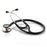 Adscope - Cardiology Stethoscope Black 1-Tube 19 Inch Tube Double-Sided Chestpiece - 601BK