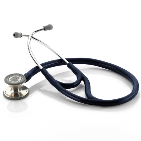 Adscope - Cardiology Stethoscope Blue 1-Tube 19 Inch Tube Double-Sided Chestpiece - 601N