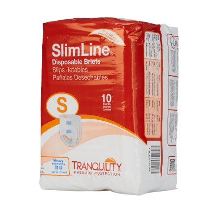 Tranquility Slimline - Unisex Adult Incontinence Brief Small Disposable Heavy Absorbency - 2120