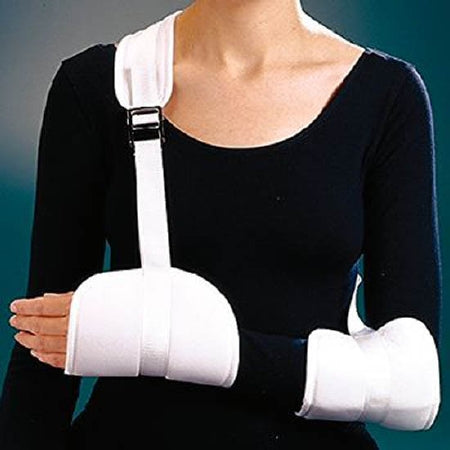 Rolyan CVA Sling - Arm Sling with Shoulder Pad Slide Buckle with Strap - A5492