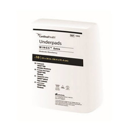 Simplicity Basic - Underpad 23 X 36 Inch Disposable Fluff Light Absorbency - 7176