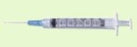 Becton Dickinson Luer-Lok General Purpose Syringe 3 mL Bulk Pack Luer Lock Tip Without Safety - 301073