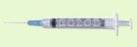 Luer-Lok - General Purpose Syringe 3 mL Bulk Pack Luer Lock Tip Without Safety - 301073