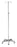 McKesson McKesson IV Stand Floor Stand 4-Hook 5-Leg, Dual-Wheel Nylon Casters, Cast Aluminum Base - 81-11360