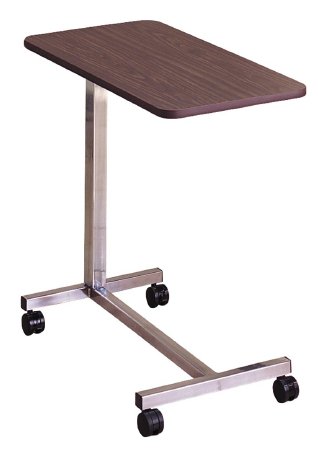 McKesson McKesson Overbed Table Non-Tilt Spring Assisted Lift 28-1/4 to 43-1/4 Inch Height Range 28-1/4 to 43-1/4 Inch Height Range - 81-11610