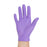 Purple Nitrile - Exam Glove Medium Sterile Pair Nitrile Standard Cuff Length Textured Fingertips Purple Chemo Tested - 55092