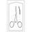 Sklar Econo Hemostatic Forceps Hartmann-Mosquito 3-1/2 Inch Floor Grade Stainless Steel Sterile Ratchet Lock Finger Ring Handle Curved Serrated Tip - 96-2557