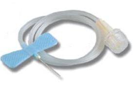 AirTite Products SecureTouch Scalp Vein Infusion Set 27 Gauge 3/4 Inch 12 Inch Tubing Without Port - 26709