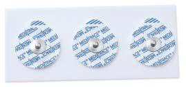 Medi-Trace - ECG Snap Electrode Monitoring Non-Radiolucent Foam Backing 5 per Pack - 31439766-