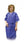 Precept Medical Products Patient Robe Unisex One Size Fits Most Blue - 5558