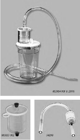 Berkeley SafeTouch - Suction Connector Tubing 6 Foot Length 0.5 Inch I.D. Sterile Male Adapter Connector Clear - BKT-506