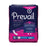 First Quality Prevail Daily Pads Bladder Control Pad 11 Inch Length Moderate Absorbency Polymer One Size Fits Most Female Disposable - BC-013