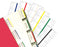 Tabbies 1" Erasable Write-on Index Tabs - 1"W - 1/2", - 10 pack per Box
