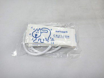 GE Healthcare Soft-Cuf Blood Pressure Cuff, 2 Tube Bladder Neonatal Limb Size 4 7 - 13 cm Fabric - 2524