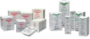 McKesson Medical Surgical McKesson NonWoven Sponge NonWoven / Rayon / Polyester 12-Ply 4 X 4 Inch Square Sterile - 42-42