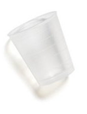 PYtest - Graduated Medicine Cup 1 oz. Clear Plastic Disposable - 60449
