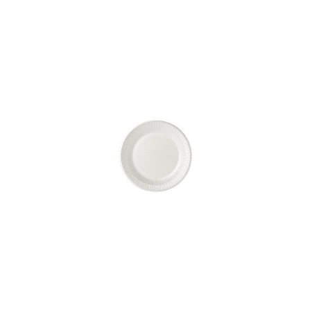 Saalfeld Redistribution Spring Grove Plate White Disposable Foam 6 Inch Diameter - 466509