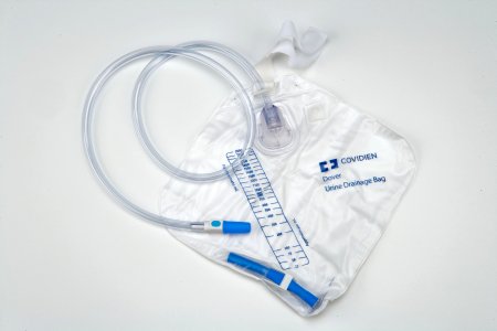 Kenguard - Urinary Drain Bag Anti-Reflux Valve Sterile 2000 mL Vinyl - 3512V