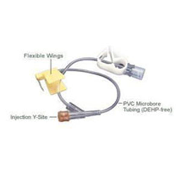 Bard Access Systems Infusion Set Non-Coring Right Angle Needle 20Gx1" W/O Y-Injection Site 8" 20/Box - 604200