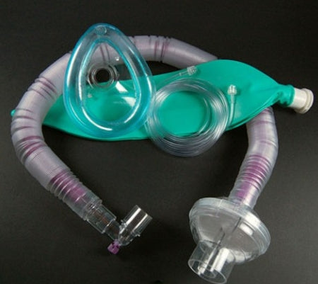 Universal Flex2 - Anesthesia Breathing Circuit Coaxial Tube 60 Inch Tube Single Limb Pediatric 1 Liter Bag Single Patient Use - PDY160-61