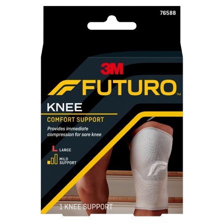 3M Futuro Comfort Lift - Knee Support Large Pull-On 17 to 19-1/2 Inch Knee Circumference Left or Right Knee - 76588ENR