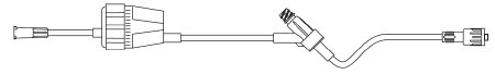 B. Braun - Extension Set 18 Inch Tubing 1 Port 2.7 mL Priming Volume DEHP-Free - US5300
