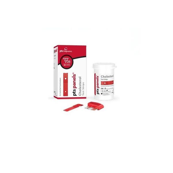 Polymer Technology Systems Total Cholesterol Test Strip 25/Bx - 1711
