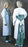 Busse Hospital Disposables - Protective Procedure Gown One Size Fits Most Blue NonSterile AAMI Level 3 Disposable - 235