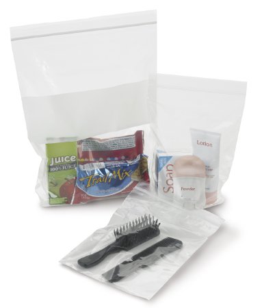 Medegen Medical Products - Reclosable Bag 12 X 15 Inch LLDPE Clear Zipper Closure - Z2.1215