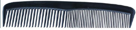 New World Imports Comb 5 Inch Black Plastic - C-5