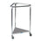 Pedigo Products. Hamper Linen Powder Coated Steel Triangular 35X78-5/8" Silver Ea - P-121