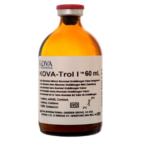 KOVA-Trol I - Urinalysis Control Urine Dipstick Testing High Abnormal Level without Urobilinogen 4 X 60 mL - 87325