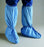 Cardinal Critical Zone Shoe Cover X-Large Knee High Non-skid Blue NonSterile - 8454
