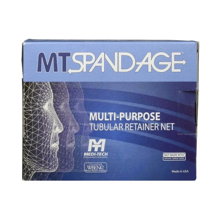 MT Spandage - Elastic Net Retainer Dressing Tubular Elastic 25 Yard Size 1 White Finger / Toe / Wrist NonSterile - MT01
