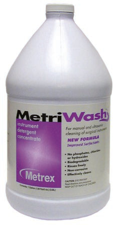 Metrex Research MetriWash Instrument Detergent Liquid Concentrate 1 gal. Jug Unscented - 511615