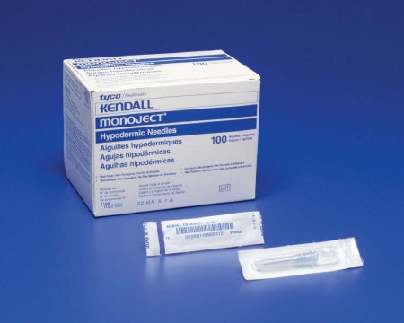 Cardinal Monoject SoftPack Hypodermic Needle Without Safety 21 Gauge 1 Inch - 1188821100