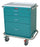 Harloff Mobile Treatment Cabinet Steel 35 H X 32 W X 22 D Inch 4 Drawers Beige - 6350