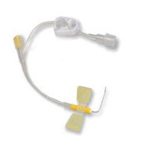 MDC Research Infusion Set Safestep Non-Coring Huber Needle 20Gx1" Y-Injection Site 25/Case - LH-0032YN