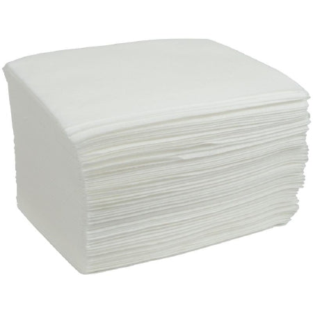 Cardinal Best Value Washcloth 11 X 13-1/2 Inch White Disposable - AT913