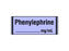 Shamrock Scientific Pre-Printed Label Anesthesia Label Phenylephrine / _____ mg / mL Violet 1/2 X 500 Inch - SA-283