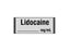 Shamrock Scientific Pre-Printed Label Anesthesia Label LIDOCAINE / _____ mg / mL Gray 1/2 X 500 Inch - SA-300