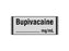 Shamrock - Drug Label Anesthesia Label BUPIVACAINE / _____ mg / mL Gray 1/2 X 1 Inch - SA-302