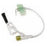 MDC Research Infusion Set Safestep Non-Coring Huber Needle 20Gx3/4" Y-Injection Site 25/Case - LH-0031YN